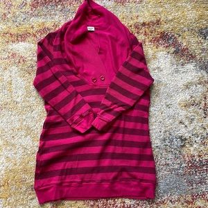 Splendid pink striped top